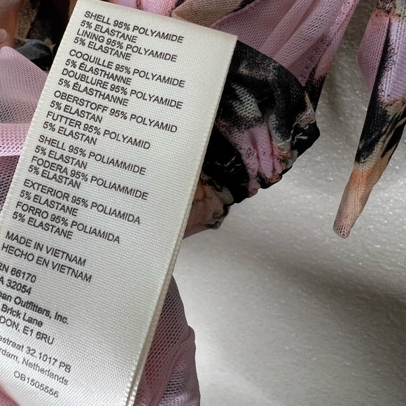 Free People Avenue Print Pink Top Combo - Picture 11 of 12